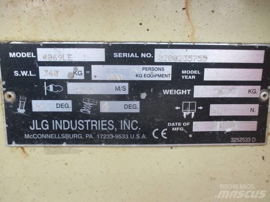 JLG 4069 LE Sakselifter