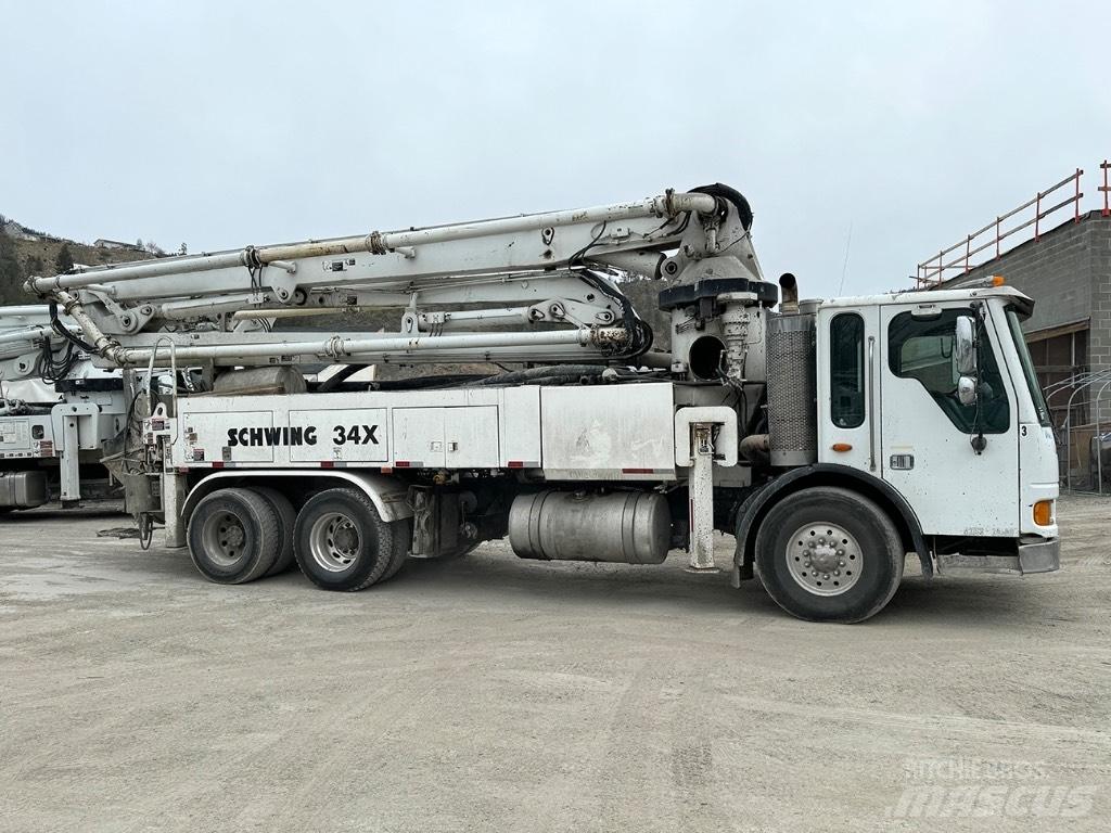 Schwing 34x Betongpumpe biler