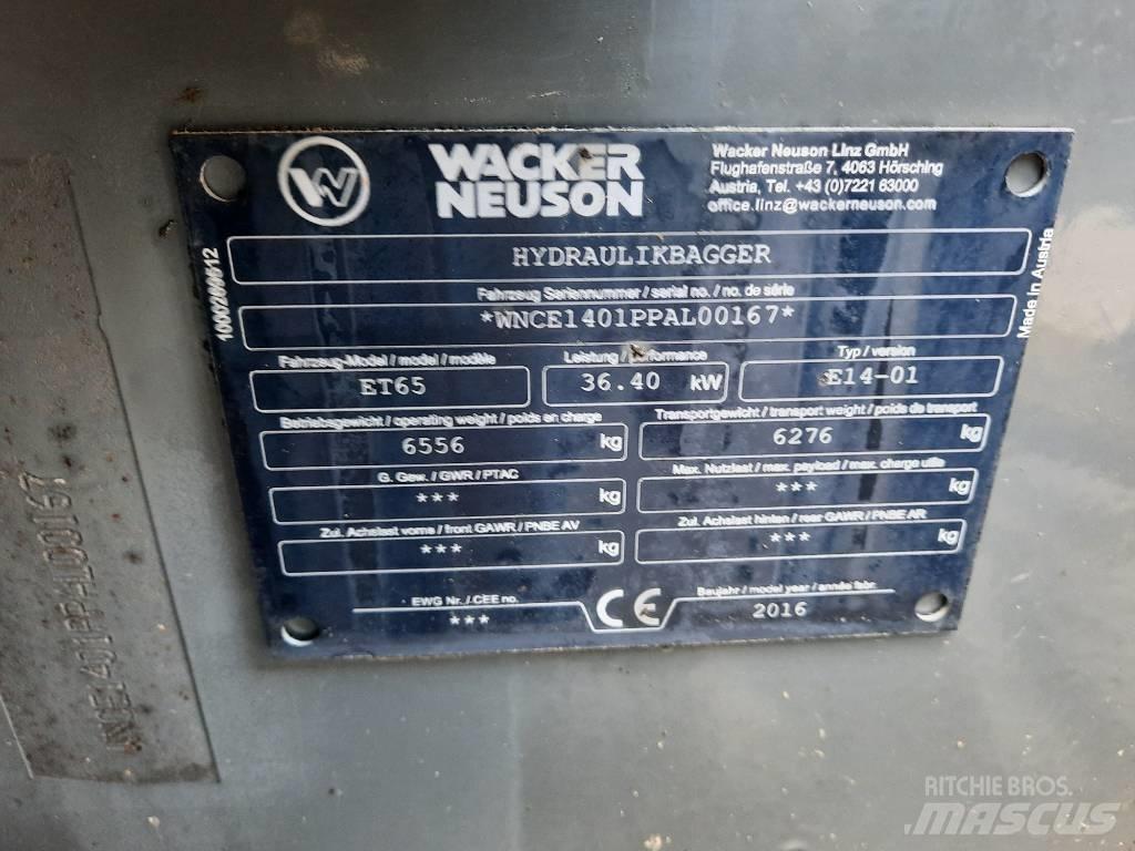 Wacker Neuson ET 65 Minigravere <7t