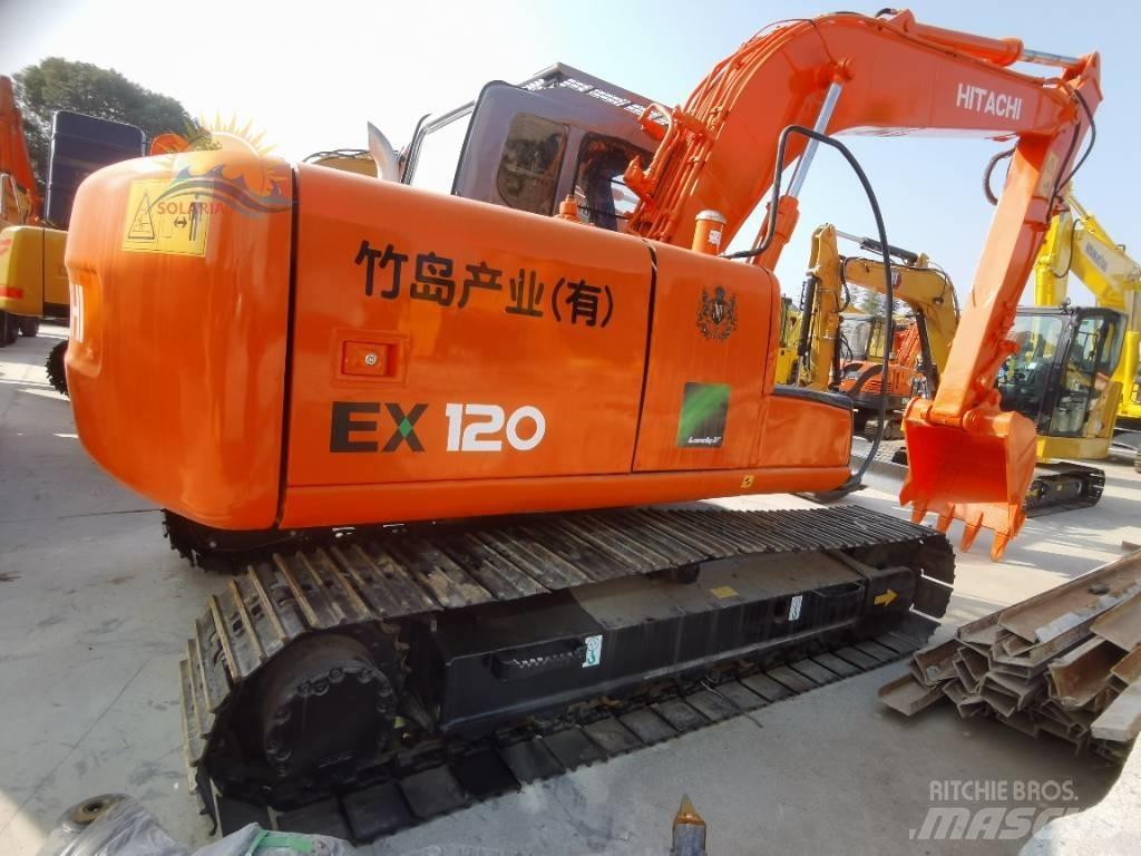 Hitachi EX 120 Beltegraver