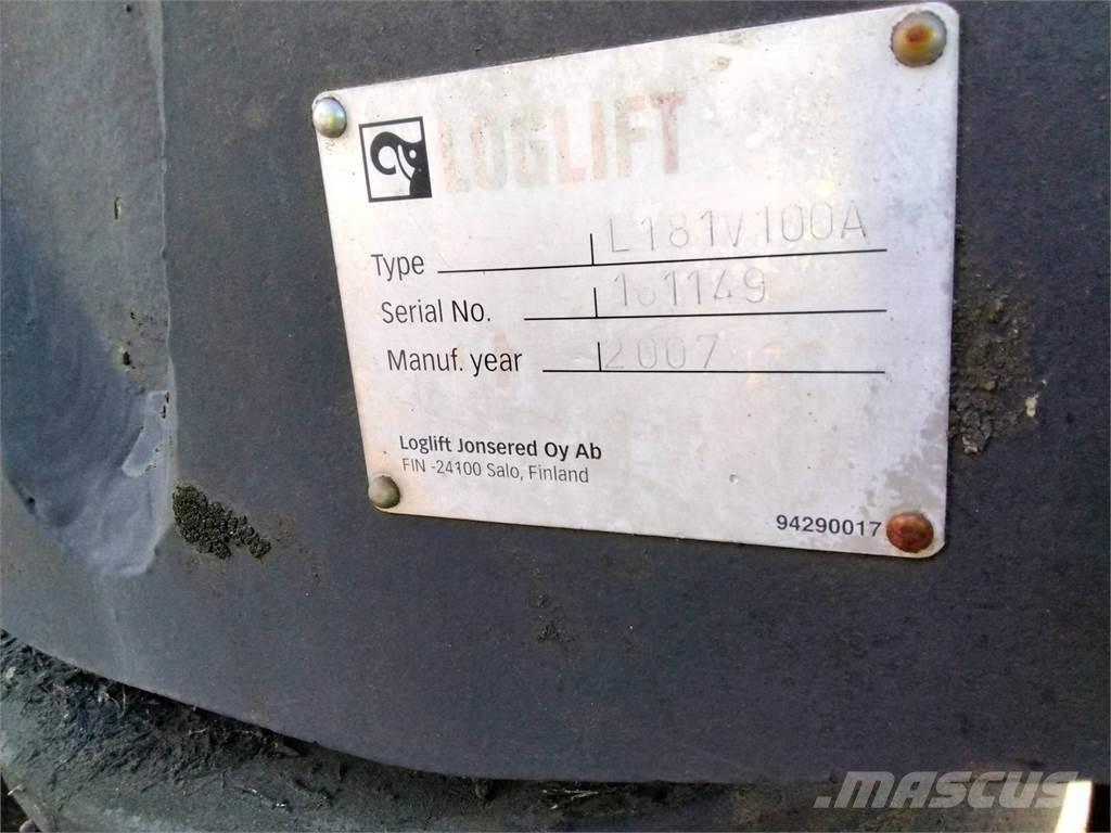 Loglift L181V Skogsmaskinkraner