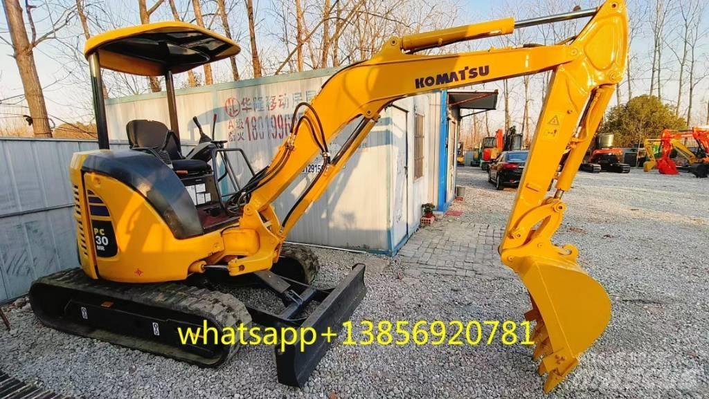 Komatsu PC 30 Minigravere <7t