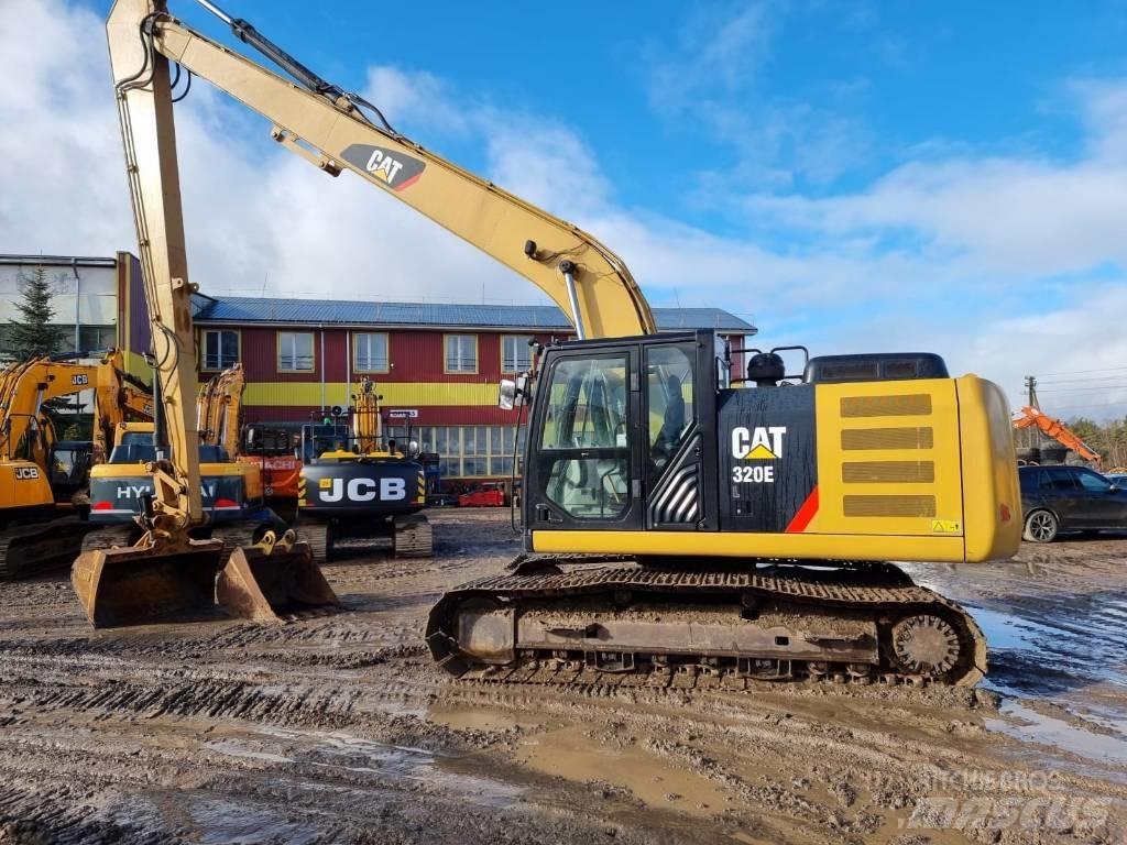 CAT 320 EL Long Boom Beltegraver