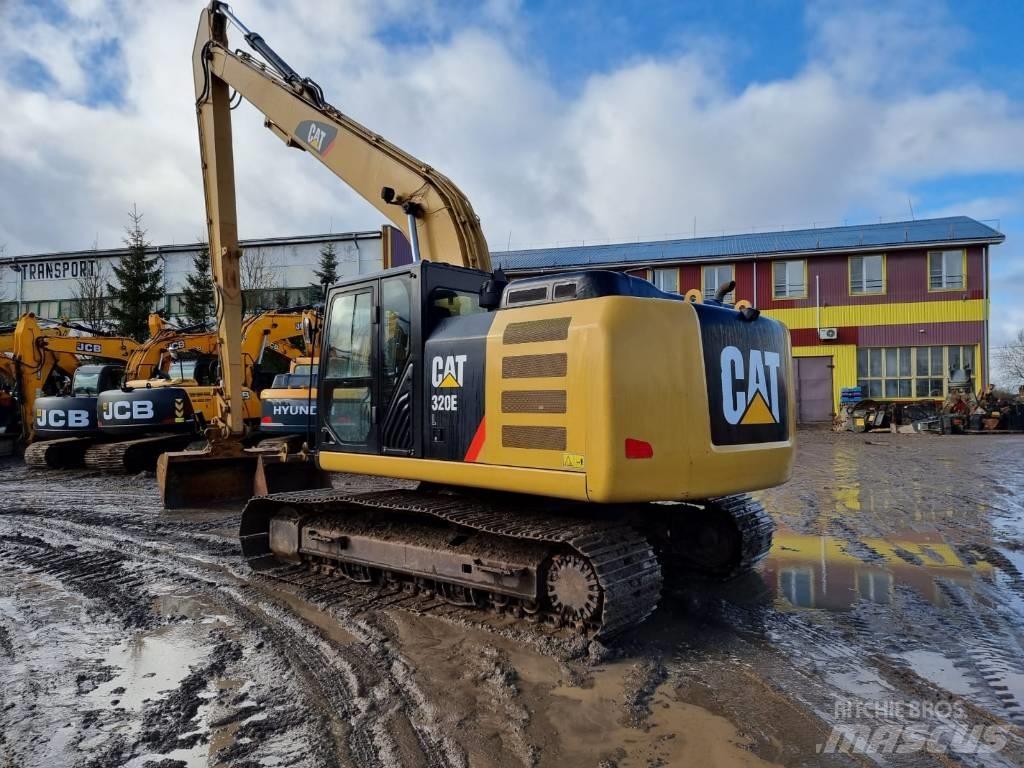 CAT 320 EL Long Boom Beltegraver