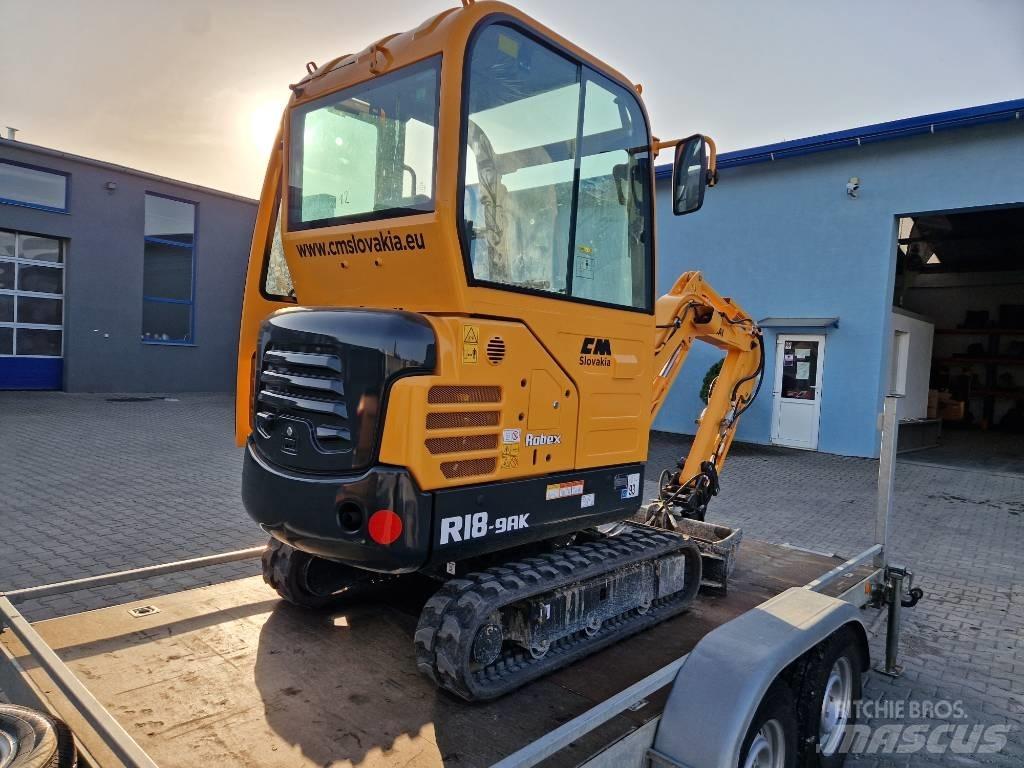 Hyundai R18-9AK Minigravere <7t