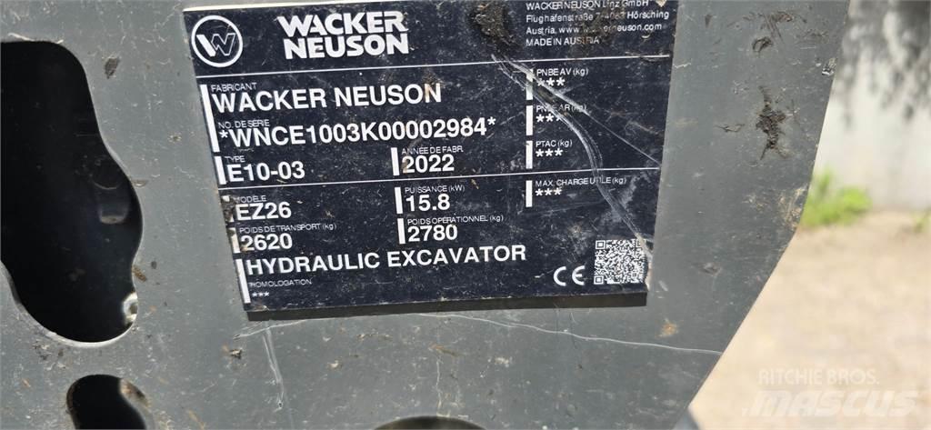 Wacker Neuson EZ26 Beltegraver