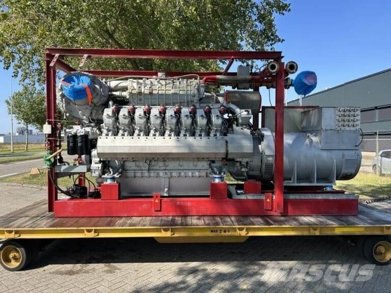 MTU 16V4000 Gass Generatorer