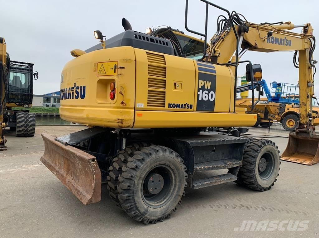 Komatsu PW160-8 Hjulgravere