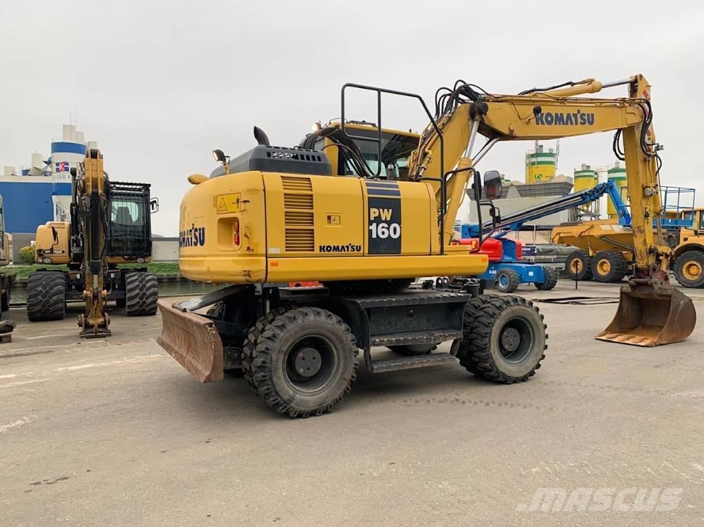 Komatsu PW160-8 Hjulgravere