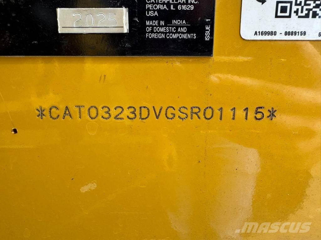 CAT 323D3 Beltegraver