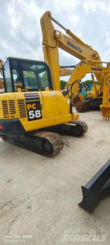 Komatsu PC 58 Minigravere <7t