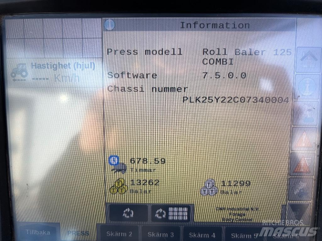 New Holland RB 125 Rundballepresser