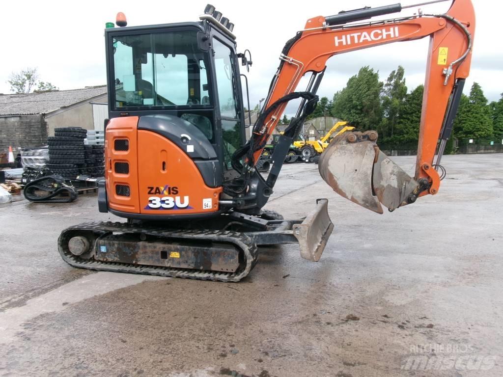 Hitachi Zaxis 33U-6 Minigravere <7t