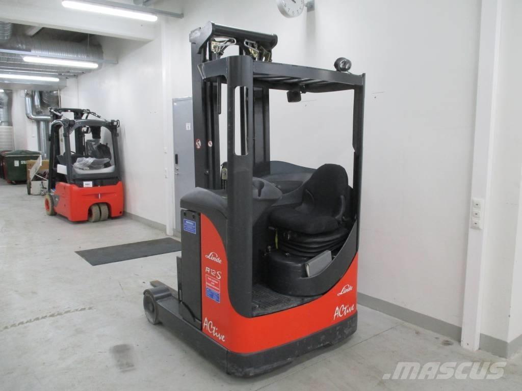 Linde R 12 Skyvemasttruck