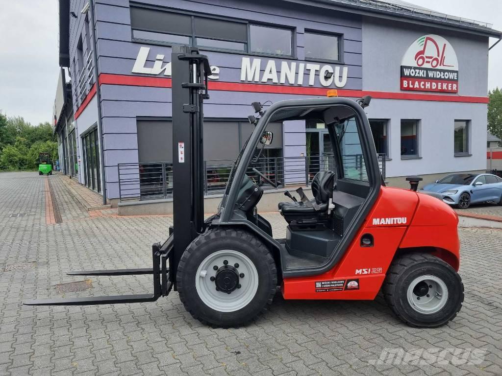 Manitou MSI 25 T Terrenggående gaffeltruck