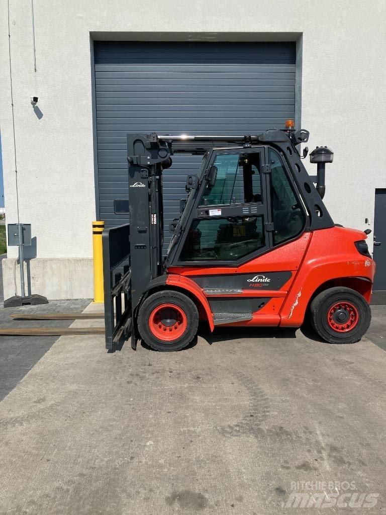 Linde H80D/396-03 Diesel Trucker
