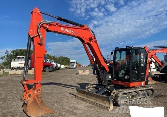 Kubota KX080-4S2 Beltegraver
