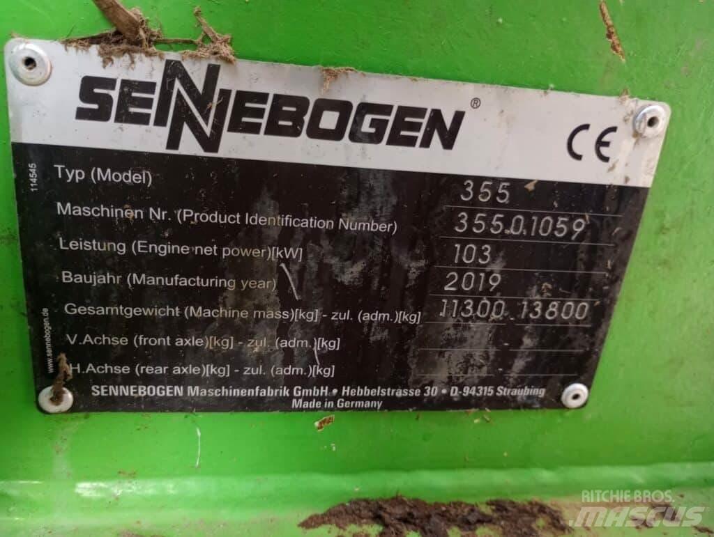 Sennebogen 355E Gravemaskiner for avfallshåndtering