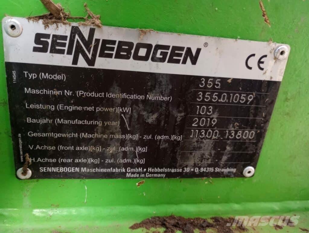 Sennebogen 355E Gravemaskiner for avfallshåndtering