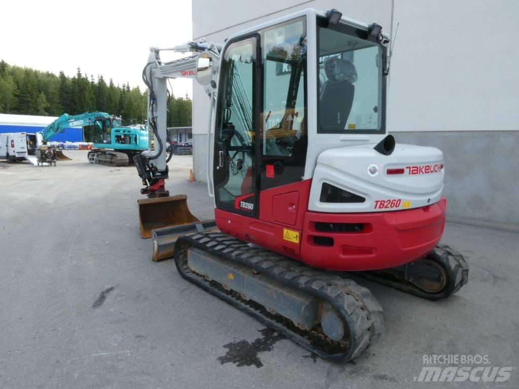 Takeuchi TB260 Minigravere <7t