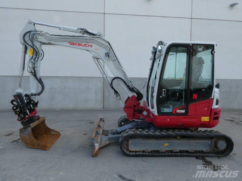 Takeuchi TB260 Minigravere <7t