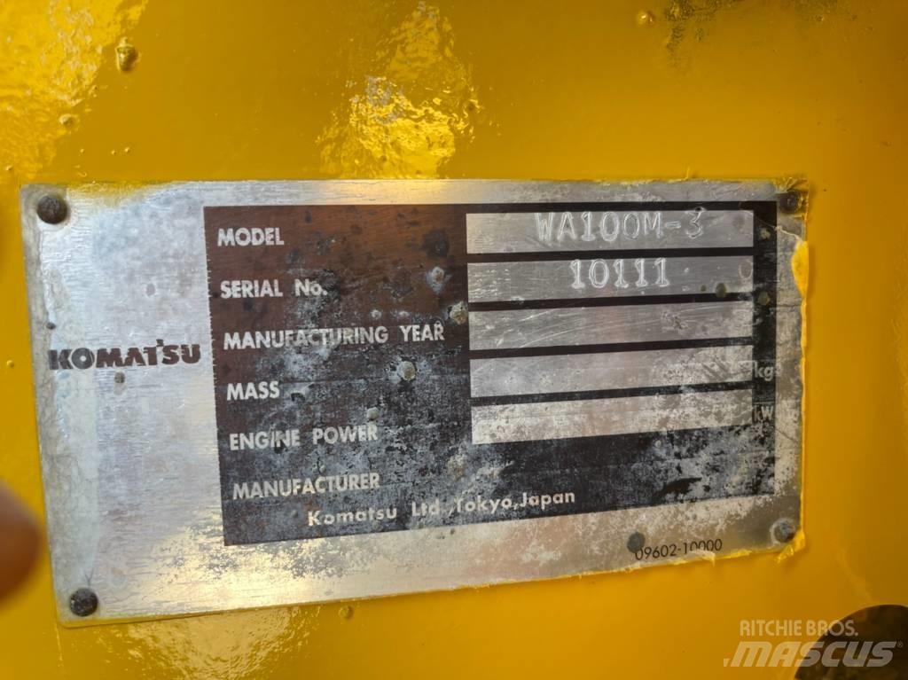 Komatsu WA100M-3 Hjullastere