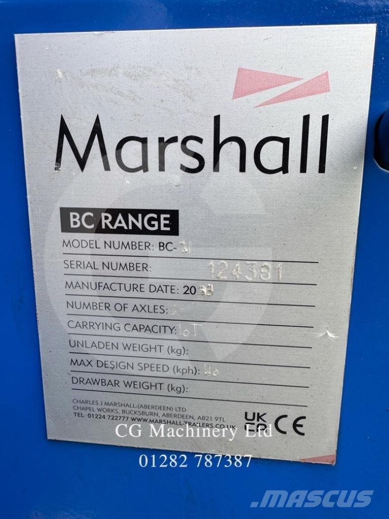 Marshall BC21 Rundballehengere