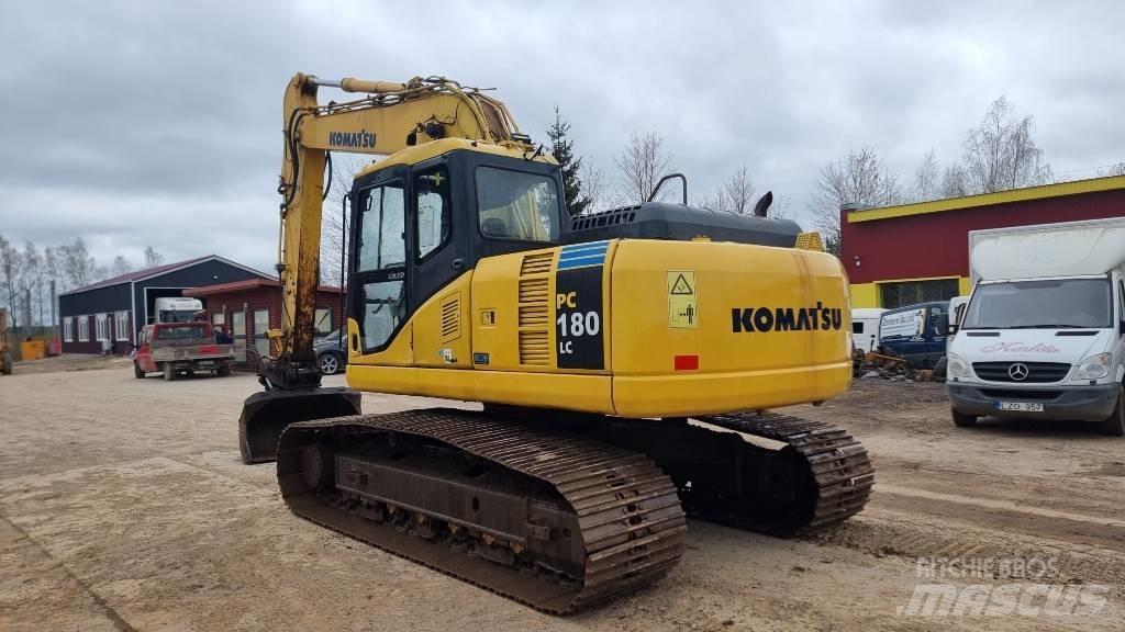 Komatsu PC180 LC-7EO Beltegraver