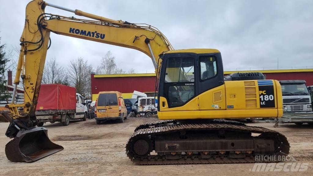 Komatsu PC180 LC-7EO Beltegraver