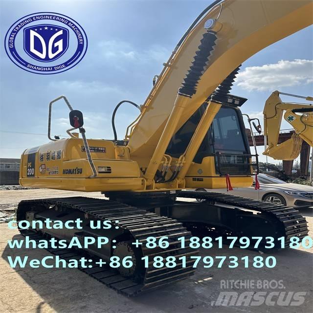 Komatsu PC 200-7 Beltegraver