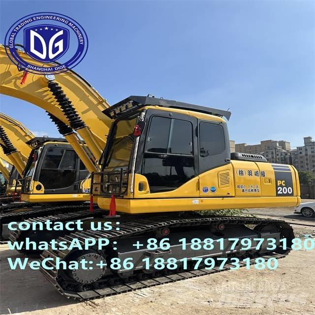 Komatsu PC 200-7 Beltegraver