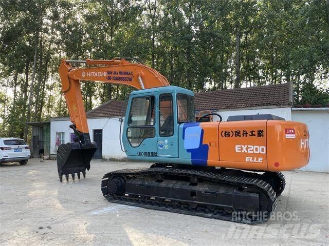 Hitachi EX200 Beltegraver