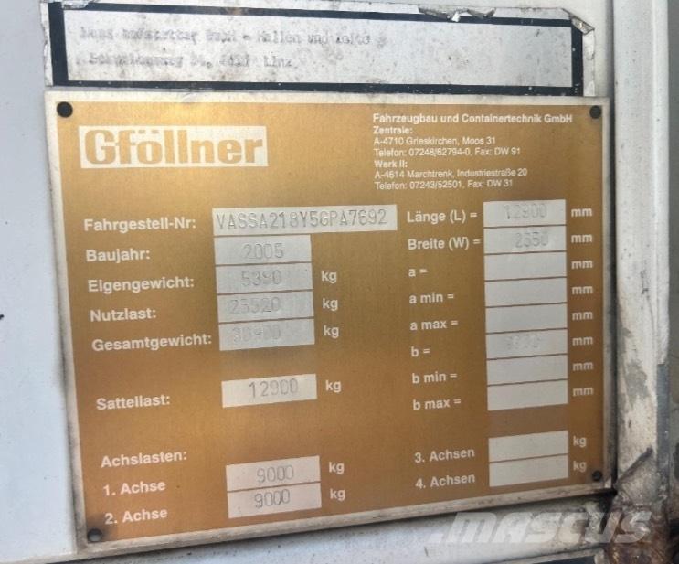 Gföllner SPL2 Planhengere semi