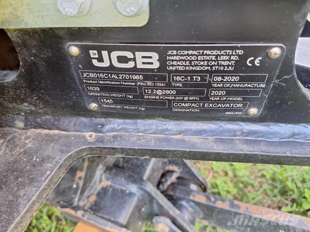 JCB 16 C-1 Minigravere <7t
