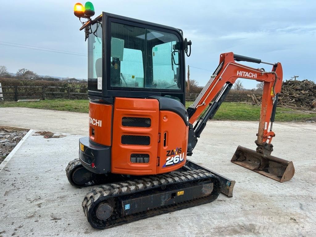 Hitachi ZX 26 U-6 Minigravere <7t