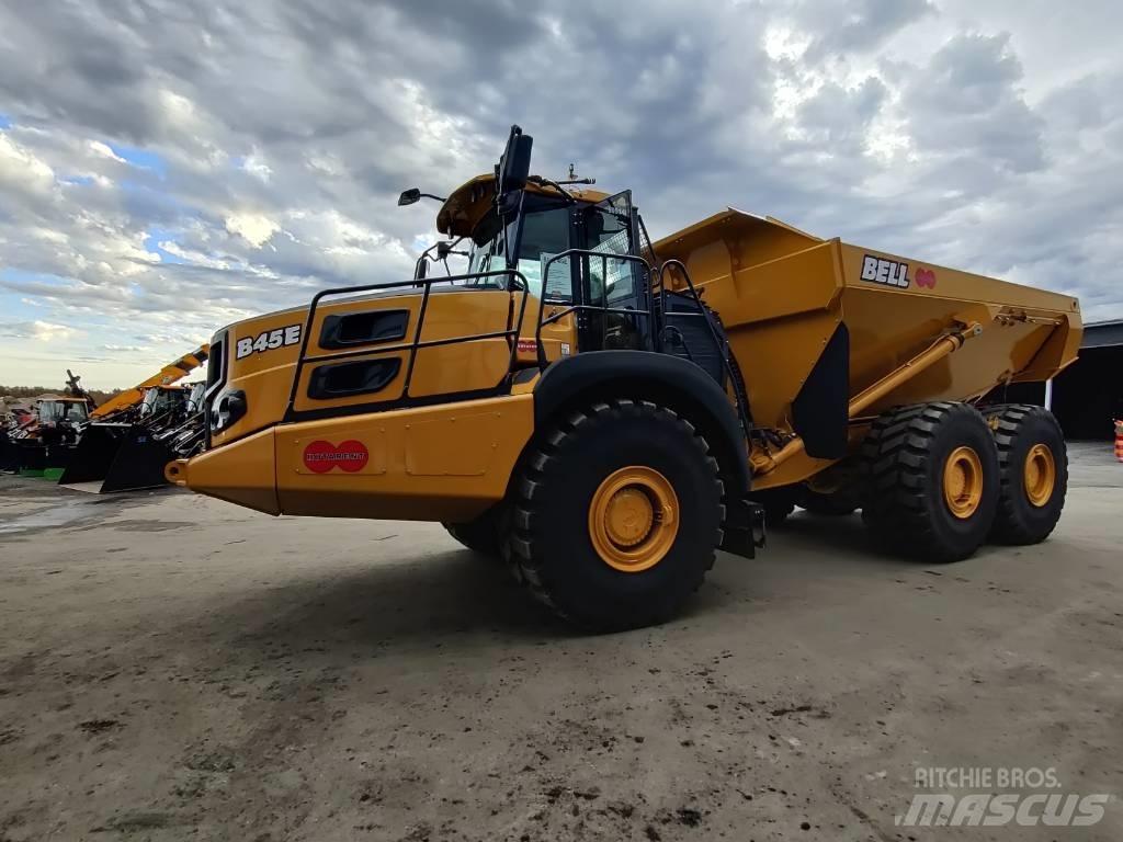 Bell B 45 E Rammestyrte Dumpere