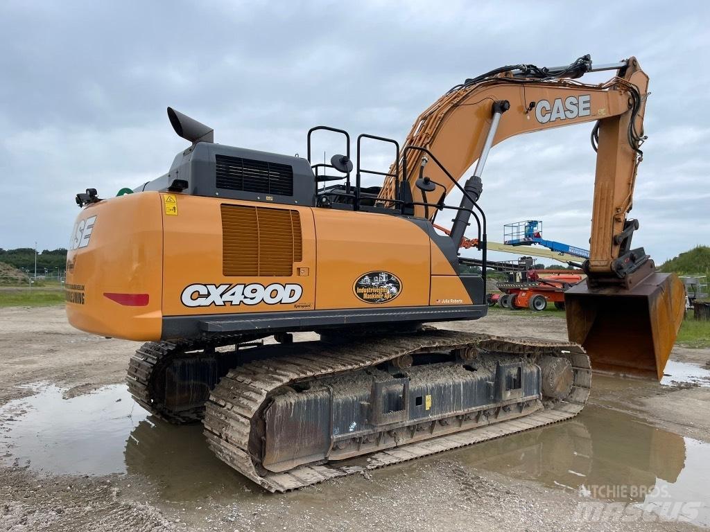 CASE CX 490 D Beltegraver