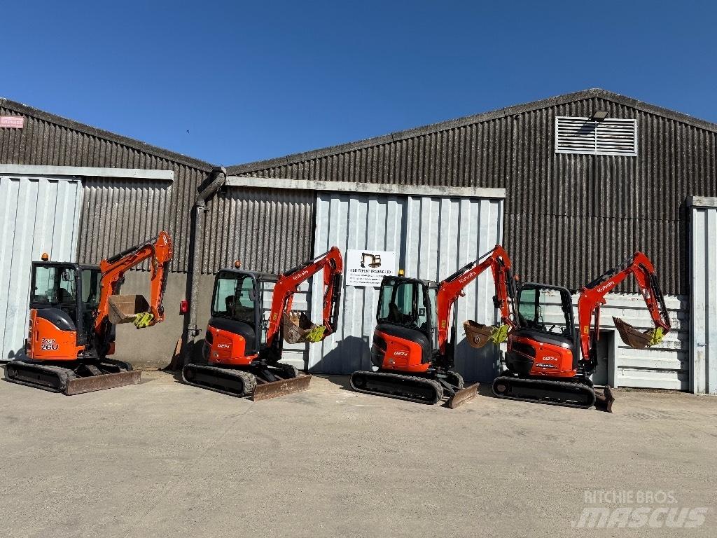 Kubota U 27 Minigravere <7t