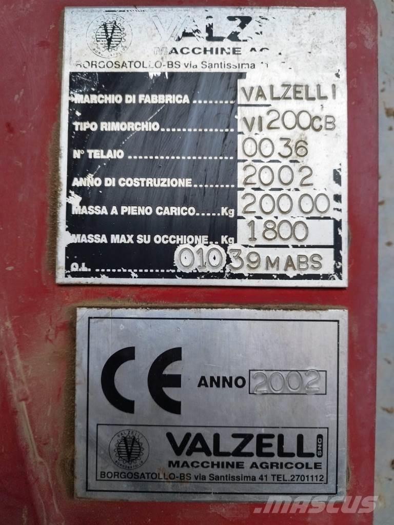  Valzelli 200 cb Andre Landbrukshengere