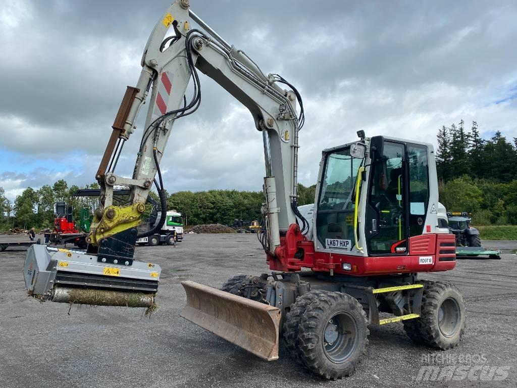 Takeuchi TB 295 W Hjulgravere