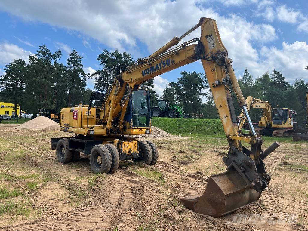 Komatsu PW 160 ES-7K Hjulgravere
