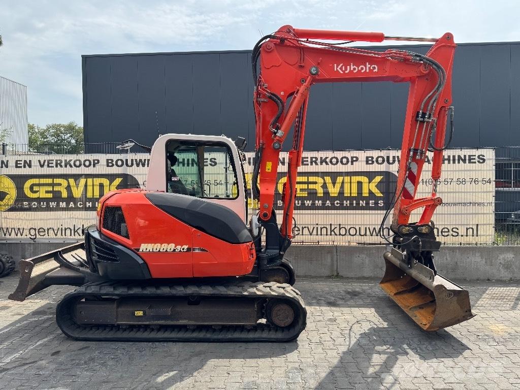 Kubota KX 080-3 A Midigravere 7 - 12t