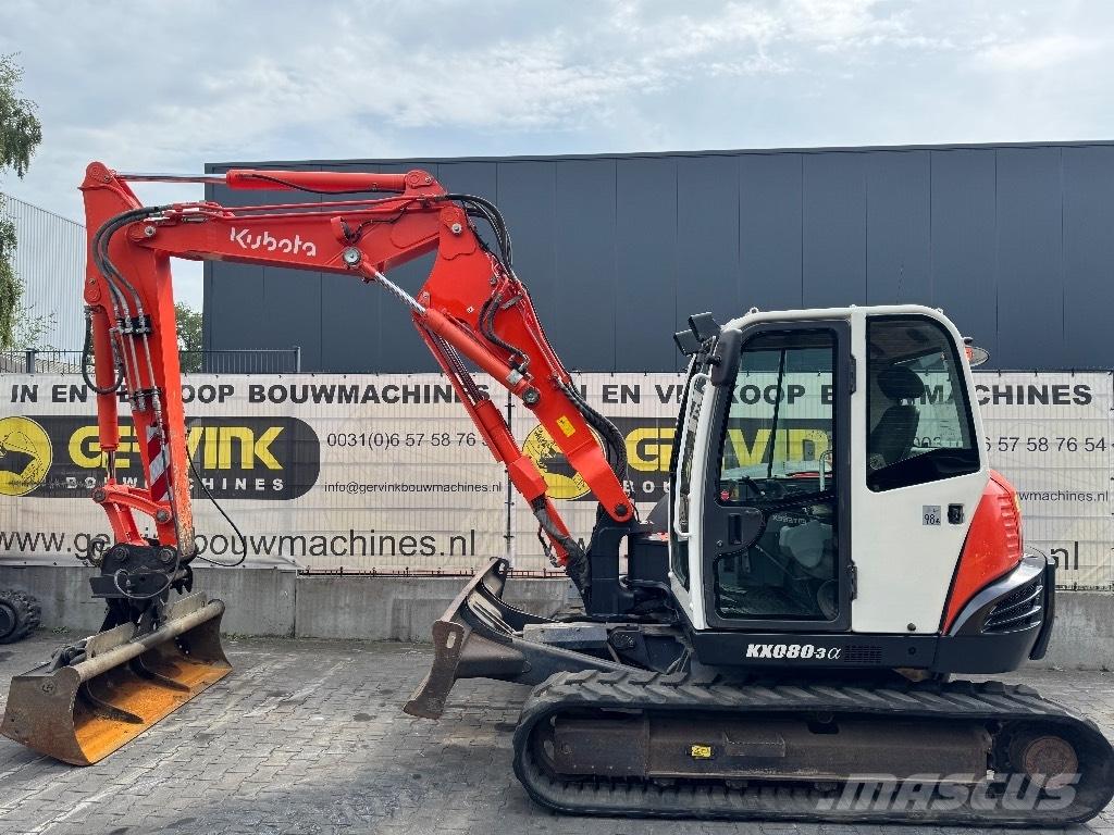 Kubota KX 080-3 A Midigravere 7 - 12t