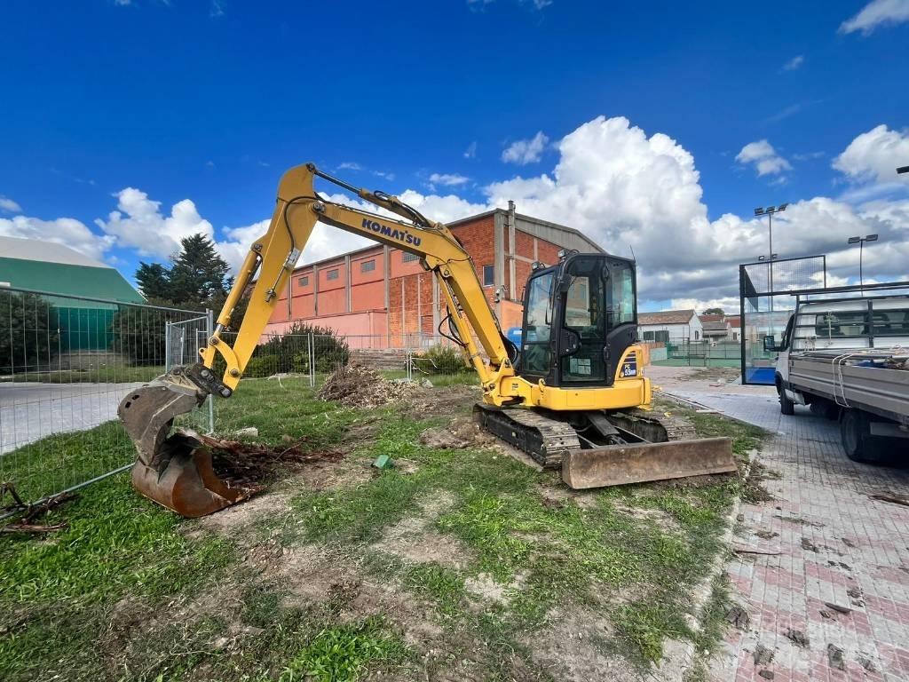 Komatsu PC55 Minigravere <7t