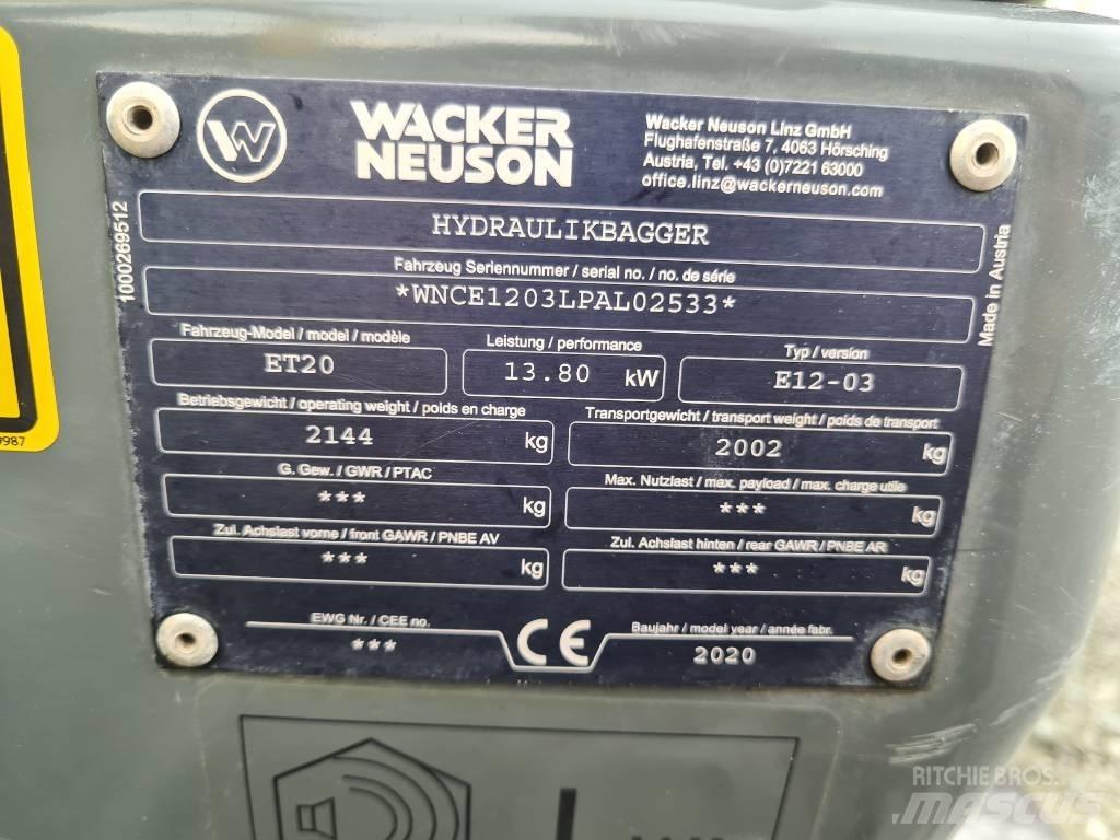 Wacker Neuson ET20 Beltegraver