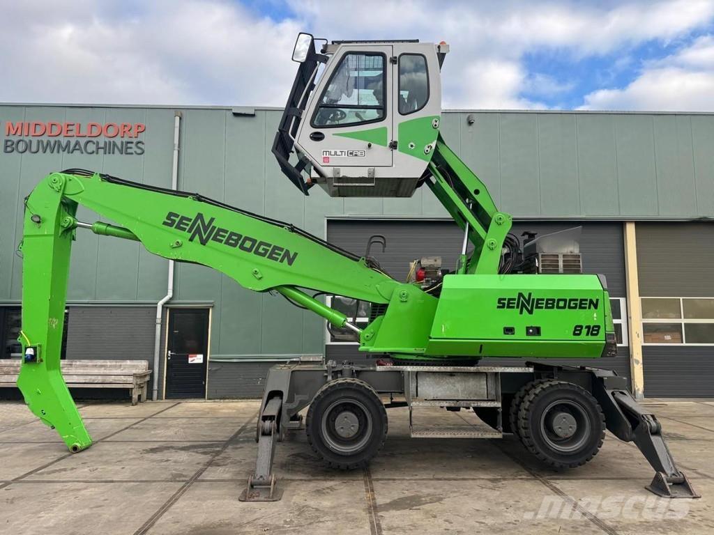 Sennebogen 818M Gravemaskiner for avfallshåndtering