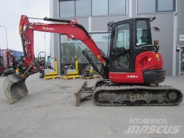 Kubota U 55-4 Minigravere <7t