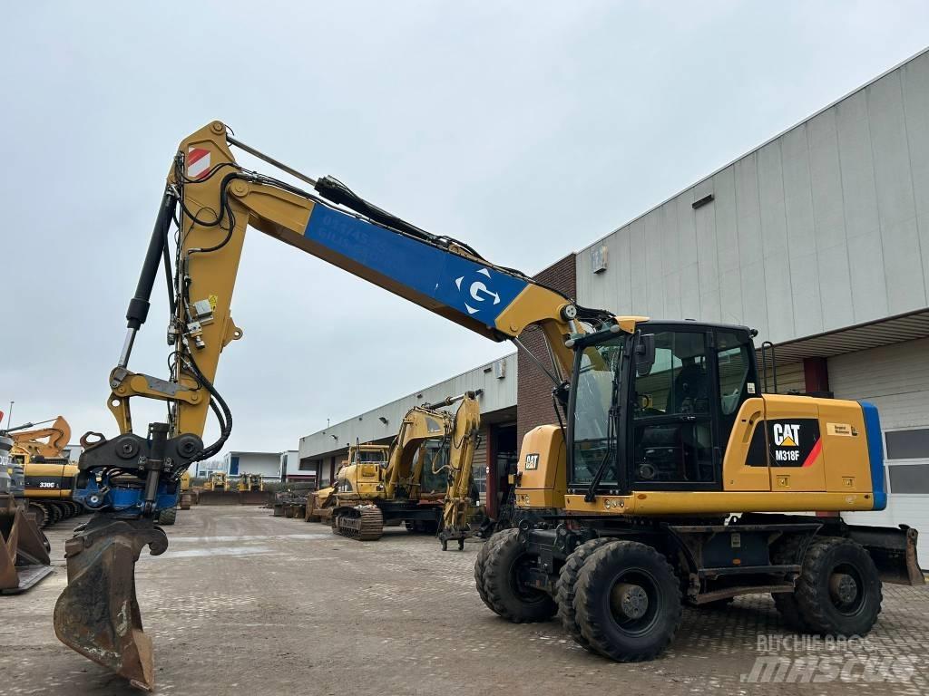CAT M 318 F Hjulgravere