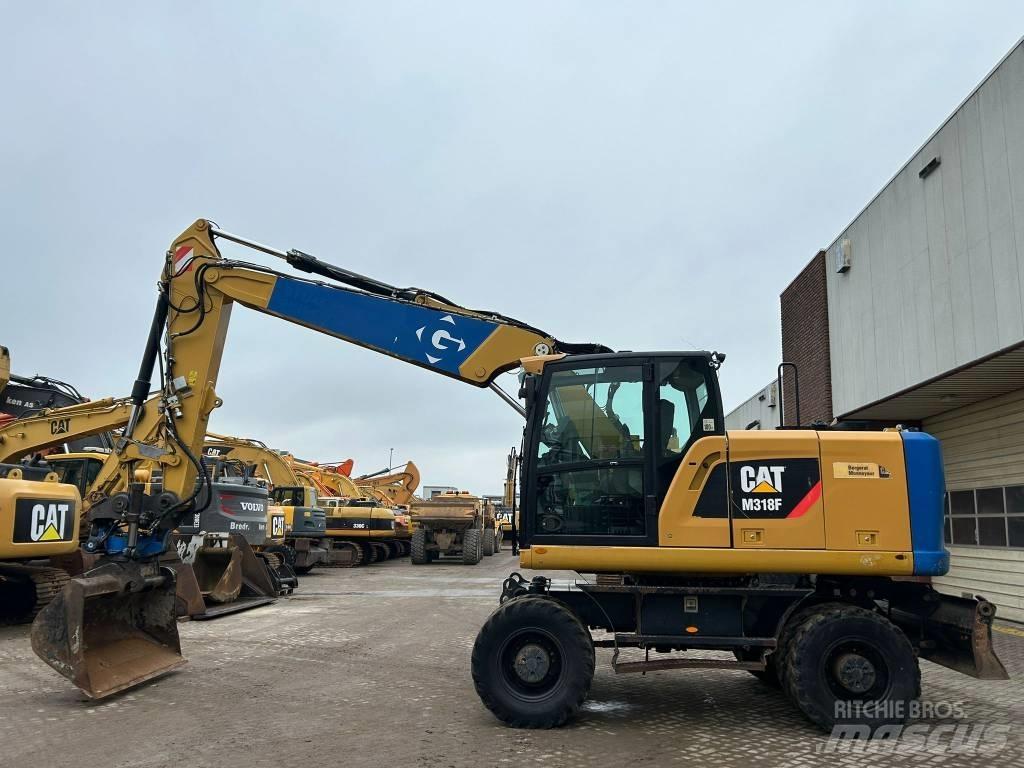 CAT M 318 F Hjulgravere