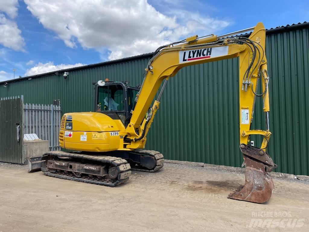 Komatsu PC 80 MR-5E0 Midigravere 7 - 12t